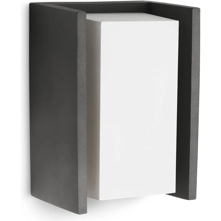 Philips Bridge myGarden moderne Wandaußenleuchte anthrazit E27 – Bild 1