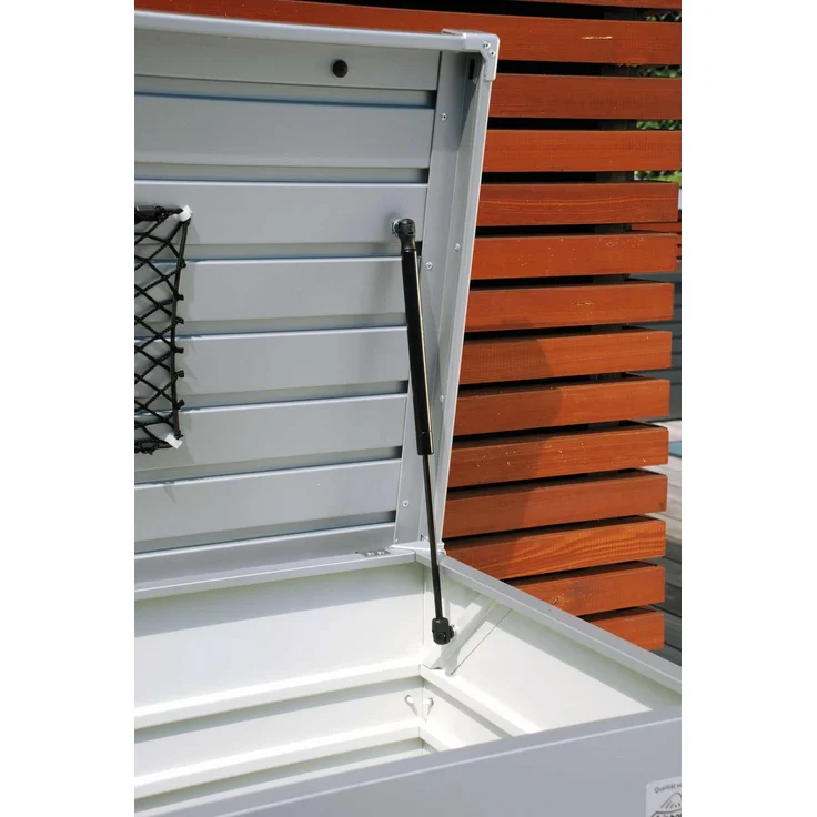 Biohort Freizeitbox, 200: 201 x 79 x 83 (b x t x h) cm, silber-metallic – Bild 2
