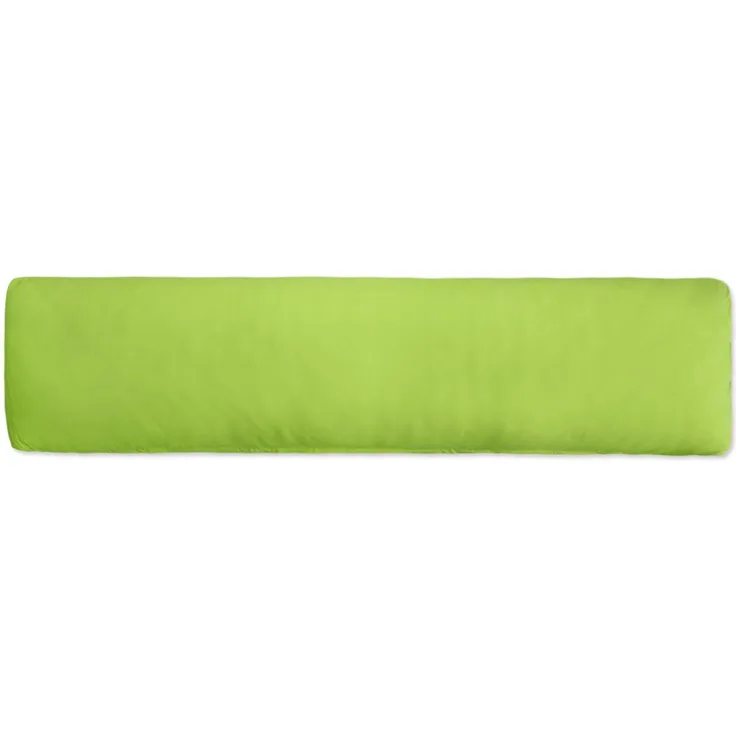 Traumschlaf Basic Single Jersey Kissenbezug|40x180 cm für Seitenschläferkissen| apfelgrün