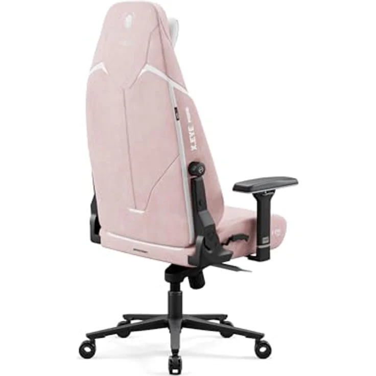 Diablo Ergonomischer Gaming Stuhl Stoff X.Eye Prime Pc Stuhl mit Magnet-Kopfstütze Gaming Sessel Kühlfunktion Gaming Stuhl Ergonomisch Strapazierfähiger Stoff Gaming Chair 140 kg Akira Pink – Bild 14