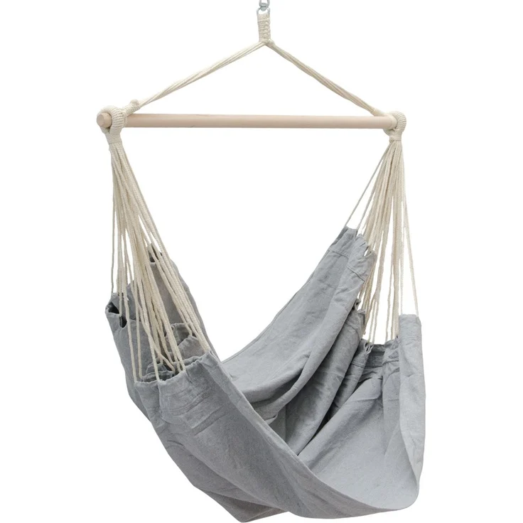 XXL Hängesessel Relaxsessel 185x130cm bis 150kg in Lilac Grau – Bild 1