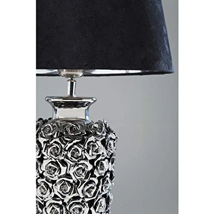 KARE Design Tischleuchte Rose Silber 57cm 33215 – Bild 8
