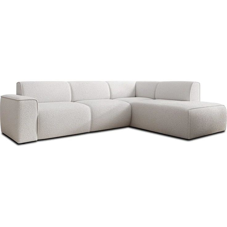 AX LIVING Couch Sofa L Form Didim L Weiß – 292 cm, stilvoll & bequem R – Bild 3
