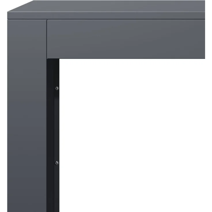 vidaXL Brennholzregal Anthrazit 60x40x60 cm Stahl 851005 – Bild 6