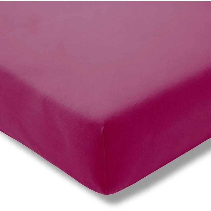 Estella Jersey Stretch Spannbetttuch Bettlaken 180 x 200 cm - 200 x 220 cm 6600 690 fuchsia – Bild 4