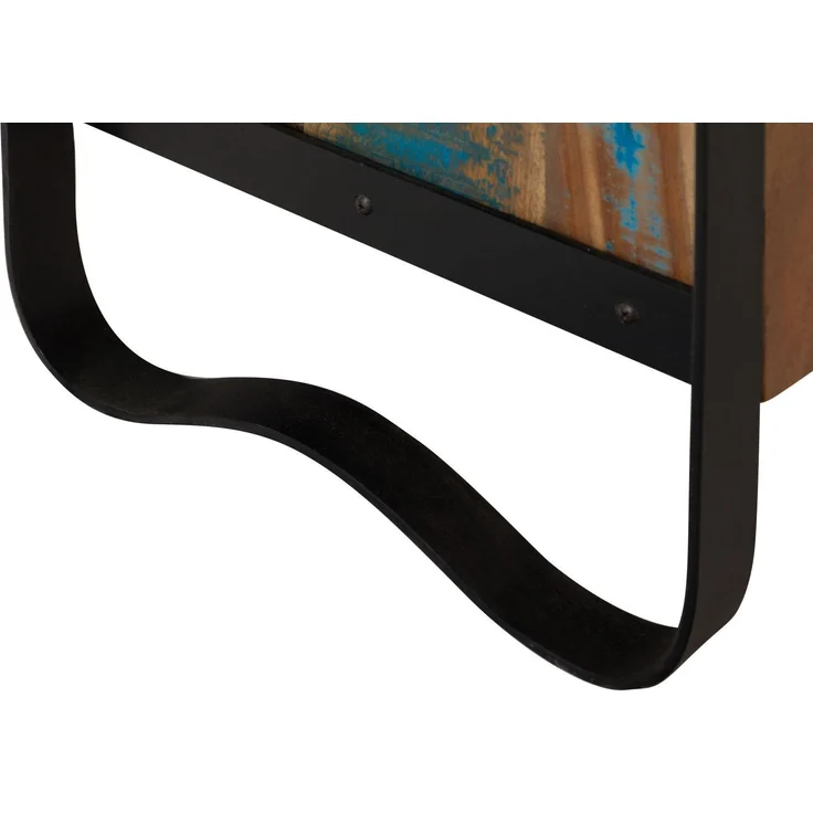 Sideboard Altholz 150x43x90 mehrfarbig lackiert INDUSTRIAL #06 – Bild 7