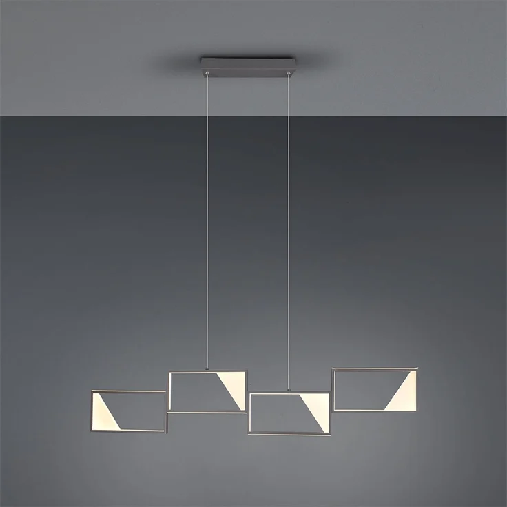 LED Pendelleuchte, anthrazit, Switch Dimmer, H 150 cm – Bild 4