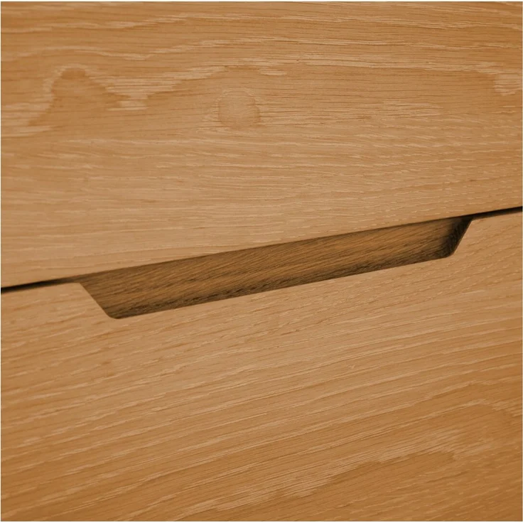 Sideboard Enimeta Eiche Natur 160 cm - 2 Türen, 3 Schubladen & Soft-Close – Bild 10