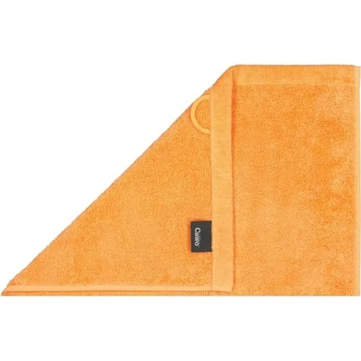 Cawö Handtuch Life Style Uni 7007 mandarine – Bild 5