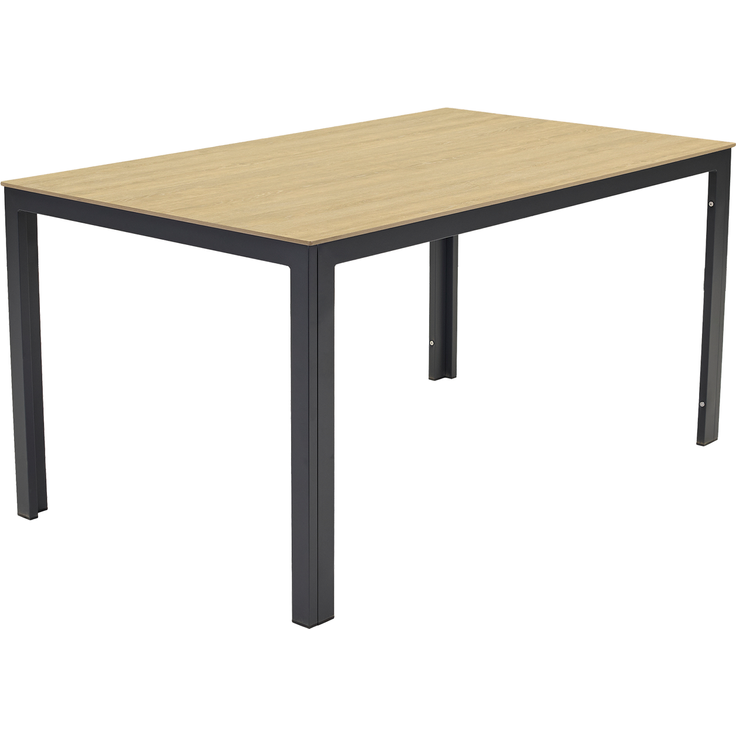 GARVIO Dining-Set, bestehend aus 4 Klappsessel ( max. 110KG ) und 1 x Esstisch – Bild 2