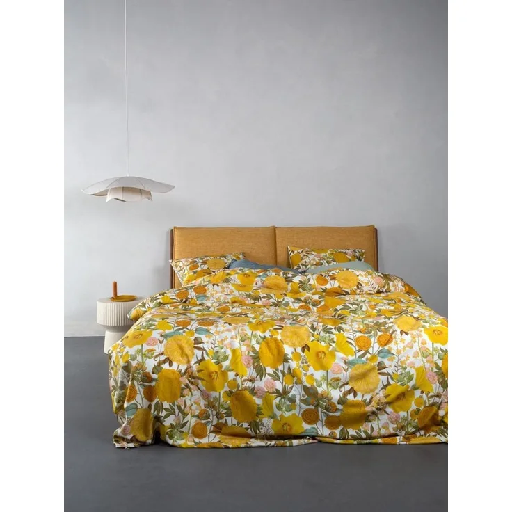 Essenza Bettwäsche Florentien, Satin, 3 teilig, mit floralem Muster