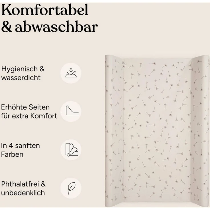 Ehrenkind Wickelauflage Wickelunterlage abwaschbar, Hygienisch, Sicher und Vielseitig – Bild 2
