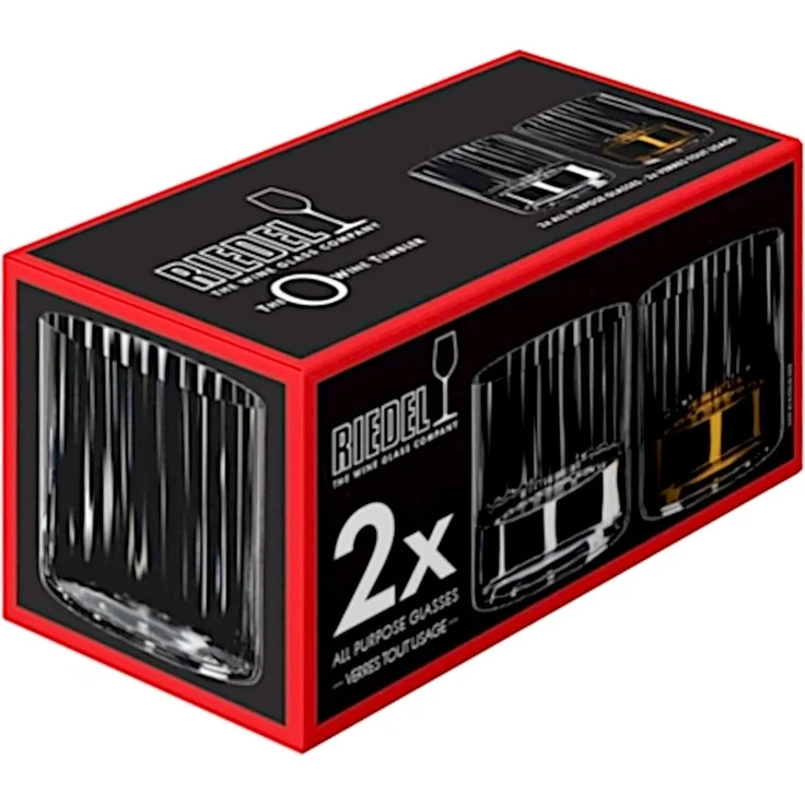 RIEDEL 0414/22 THE O WINE TUMBLER H2O Universalbecher - optisch 2er Set – Bild 6