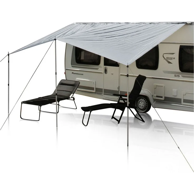 yourGEAR Sonnensegel yourGEAR Wohnwagen Sonnensegel Caravan Tarp 4,5 x 2,4 m Sonnendach – Bild 1