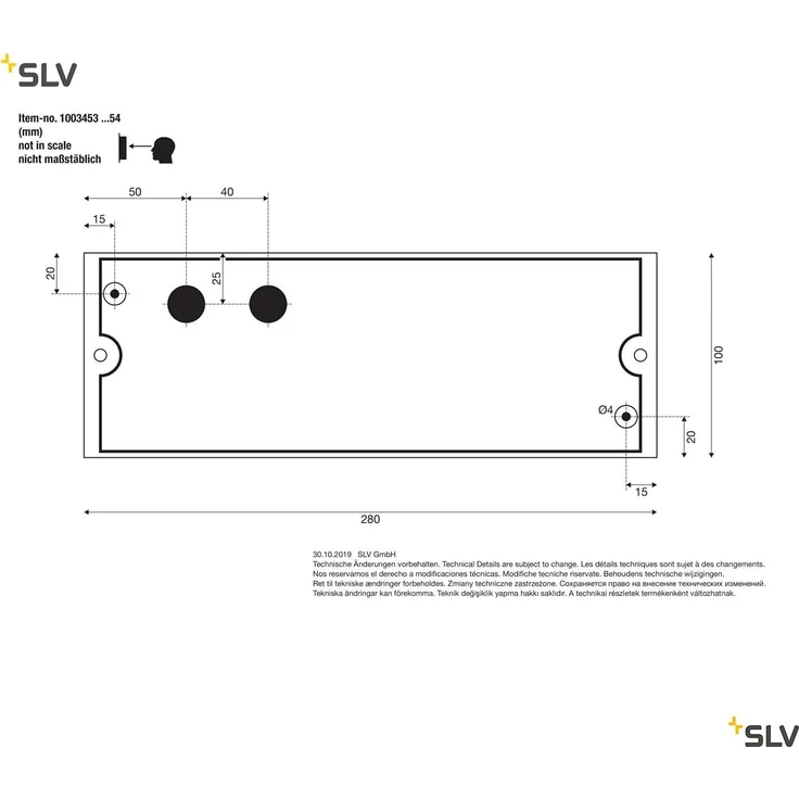 SLV No. 1003453 PEMA® WL Outdoor LED Wandaufbauleuchte schwarz CCT switch 3000/4000K IP65 – Bild 6