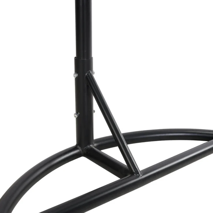 HOME DELUXE Hängesessel aus Seilgeflecht CADEIRA Hellgrau - 1-Sitzer – Bild 8