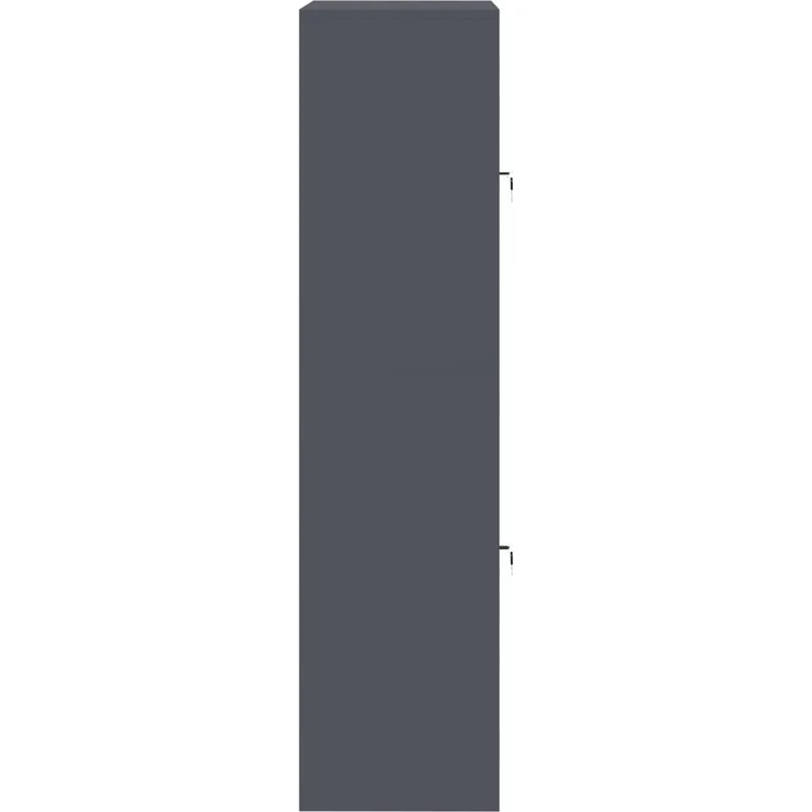 vidaXL Aufbewahrungsschrank 2 stk. Anthrazit 80 x 40 x 160 cm Stahl 3438731 – Bild 9