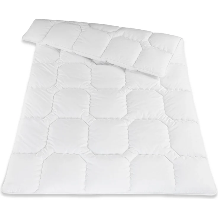 Traumhaft gut schlafen Softline - Steppbett, verschiedene Wärmestufen, Allergikergeeignet, Ausführung: Duo-Steppbett, Größe: 155 x 220 cm – Bild 1