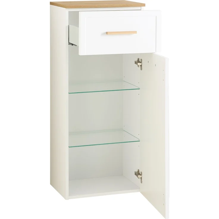 Pelipal Unterschrank, Quickset 383, Weiß Matt, 1 Tür, 1 Auszug – Bild 2