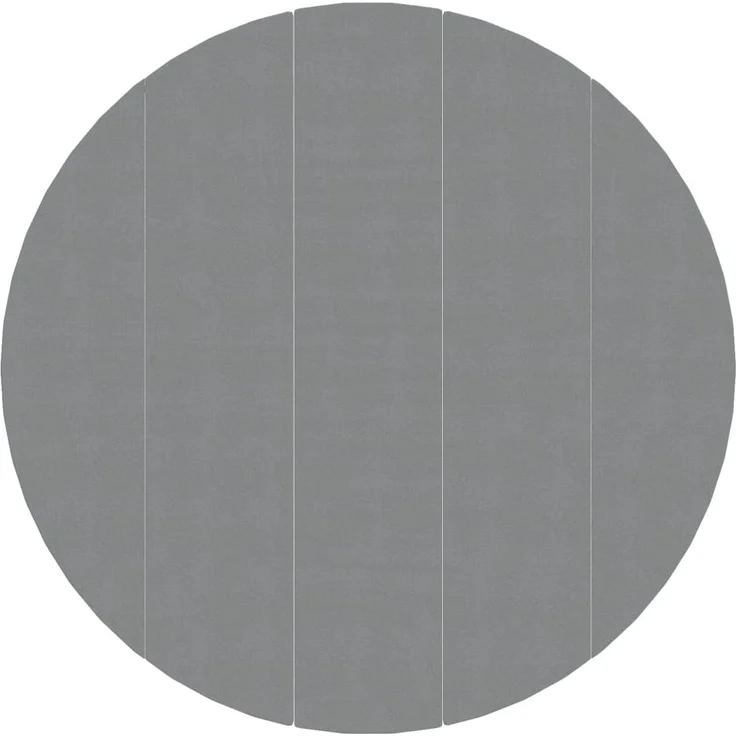 vidaXL Pool-Bodentuch Hellgrau Ø550 cm Polyester Geotextil 94222 – Bild 1
