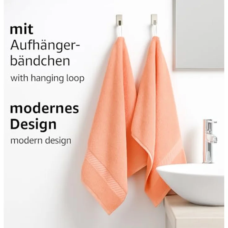 Betz Handtücher 6 Stück PALERMO Handtuch-Set, 100% Baumwolle – Bild 7
