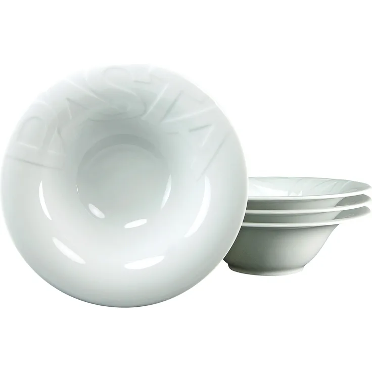 Gourmet Weiss, Pastateller 27 cm 4-tlg (mo)