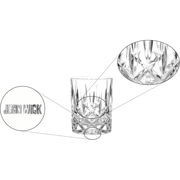 NACHTMANN 106226 JOHN WICK Whisky Tumbler 2er Set – Bild 1