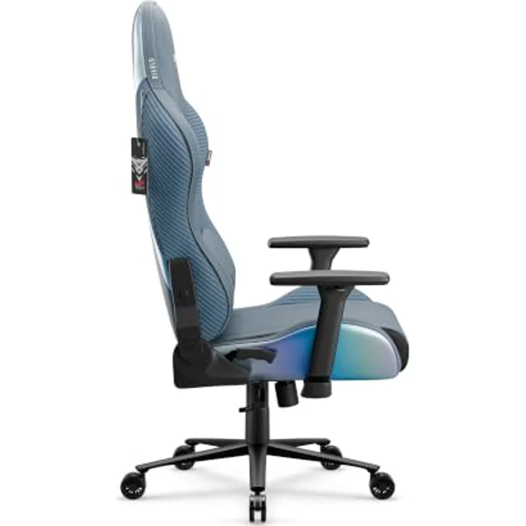Diablo Ergonomischer Gaming Stuhl Stoff mit 3D Armlehnen und Lendenkissen – Bild 5