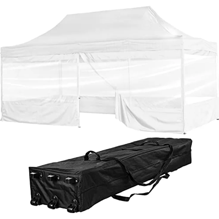 INSTENT® Faltpavillon weiß, 3x6 m – Bild 2