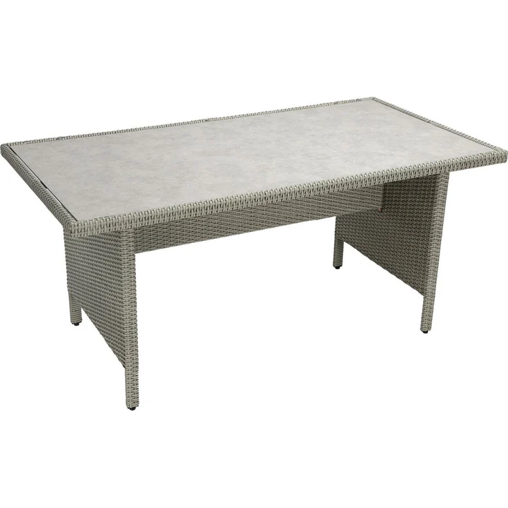 KONIFERA Gartenlounge-Set Amsterdam XL, (Set, 16-tlg), bestehend aus 2 Sesseln, 2 Hocker, 1 Sofa, 10 Sitzauflagen, 1 Tisch – Bild 2