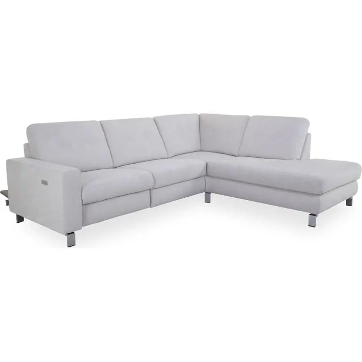 Polsterecke SANSIBAR RÜGEN PLUS BB 263x220 cm weiß Ecksofa Wohnlandschaft Eckcouch