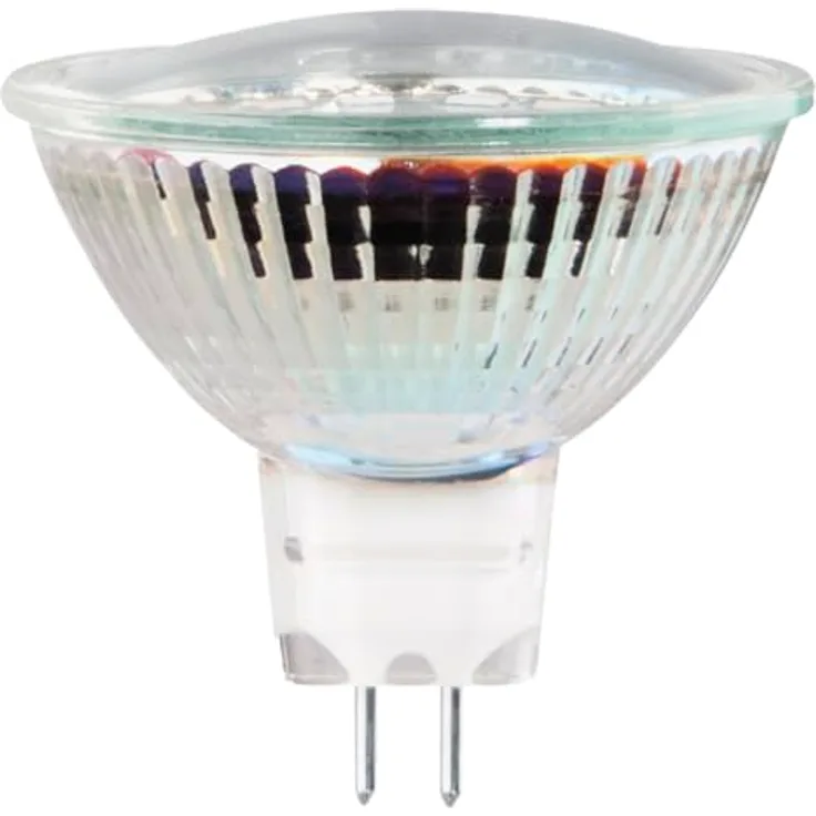 Xavax LED Reflektorlampe GU5.3, 450 lm Warmweiß (2700K), ersetzt 40W, Glas
