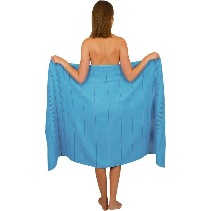 Betz Strandtuch Betz XXL Badetuch LINES Strandtuch Saunahandtuch Liegetuch 90x180 cm, 100% Baumwolle – Bild 1