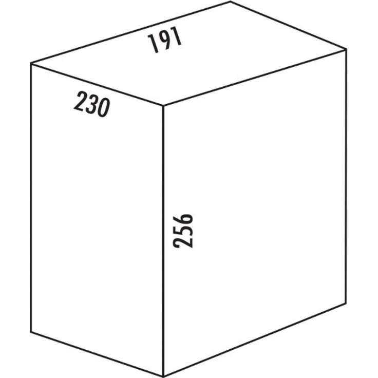 Cox® Systembehälter, anthrazit, 7 Liter – Bild 2