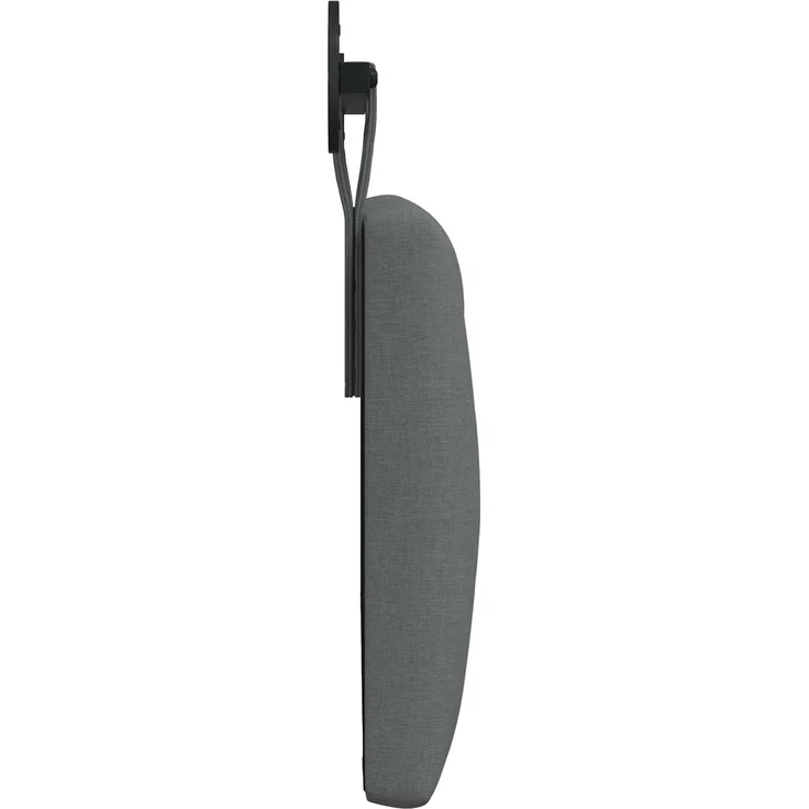 vidaXL Hängendes Kopfteil Dunkelgrau Stoff 7 x 100 x 55 cm Grau – Bild 5