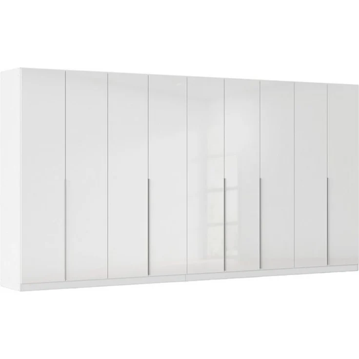 OTTO home Drehtürenschrank Kleiderschrank Schrank Garderobe AGORDO TOPSELLER Schlafzimmer (in zwei Griff-Farben, Breiten 91-405 cm, Dekor- oder Hochglanzfront) durchdachte Innenausstattung, in 8 Breiten und 2 Höhen MADE IN GERMANY – Bild 4