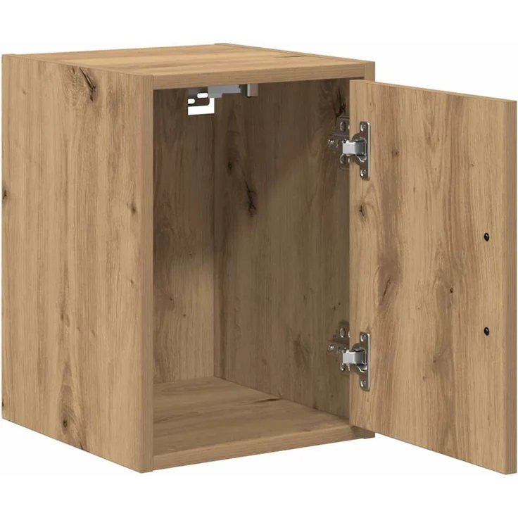 vidaXL Garagen-Wandschrank Artisan-Eiche Holzwerkstoff 860623 – Bild 4