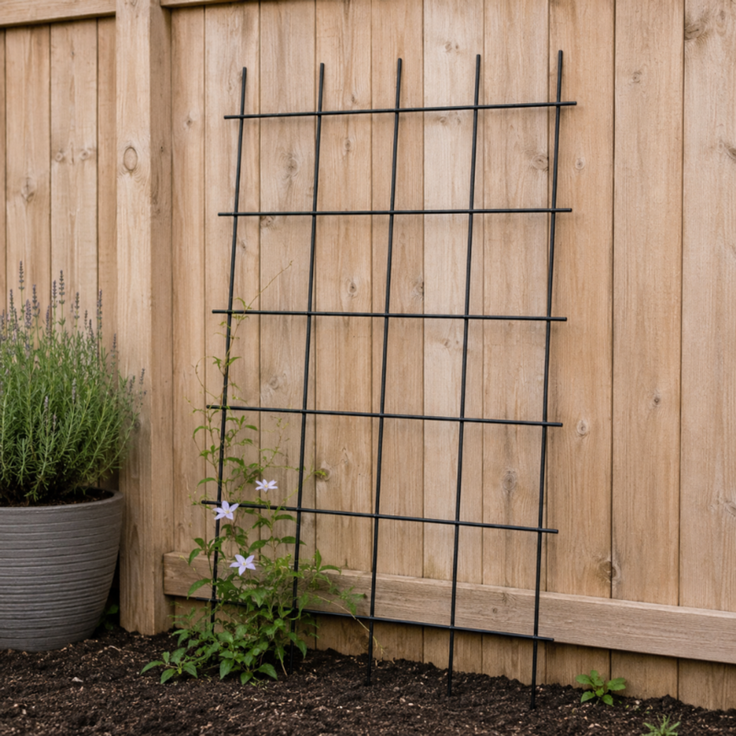KADAX Gartenspalier für Blumen für Kletterpflanzen 75x150 – Bild 4