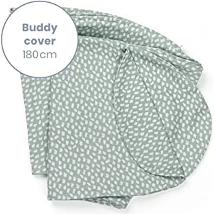 Doomoo Buddy Cloudy Stillkissenbezug Khaki Grün – Bild 6