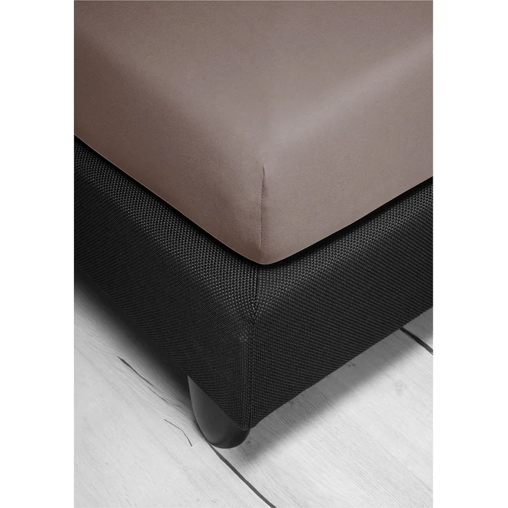 Irisette Mako-Jersey Betttuch Jupiter 0008 stein 100x200 cm 8-13 stein – Bild 4