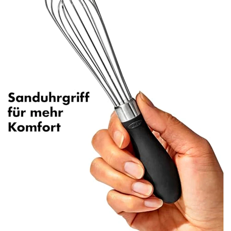 OXO Good Grips Schneebesen, kompakte Größe von 18,5 cm – Bild 6