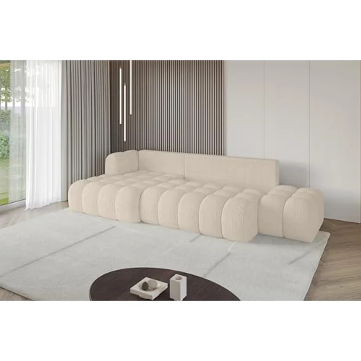 ALTDECOR Ecksofa OLEA-L2-S, L-Form Couch mit Schlaffunktion und Bettkasten, modernes Polstersofa für Wohnzimmer, rechteckig – Bild 8