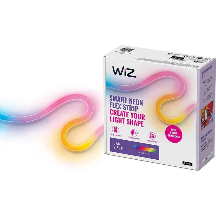 WiZ Flex Strip Tunable White & Color 3m Einzelpack.