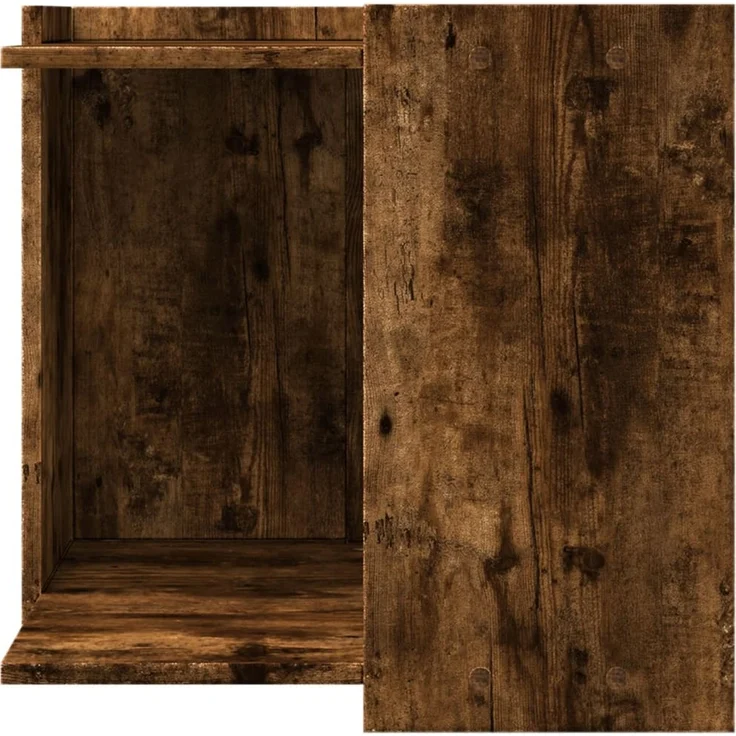 vidaXL Katzenklo Räuchereiche 53x53x51 cm Holzwerkstoff 857755 – Bild 4