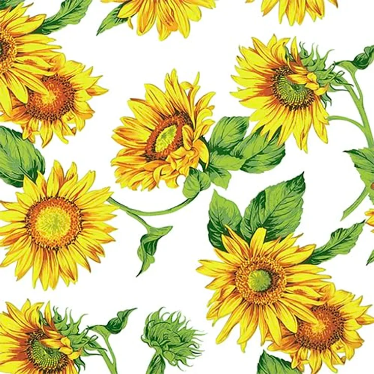 GEMITEX Tradition Tischdecke – Plüsch Wachstuch, wasserdicht und schmutzabweisend, Dekoration 4130 Sonnenblumen Toskana, ideal für rechteckige Tische für 6/8 Personen, 140x180 cm, hergestellt in – Bild 4