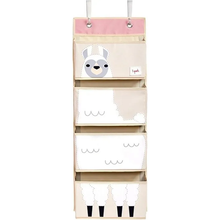 Aufbewahrung im Kinderzimmer, Wand - Utensilo, \"Lama\", 94x35,5 cm, von 3 sprouts