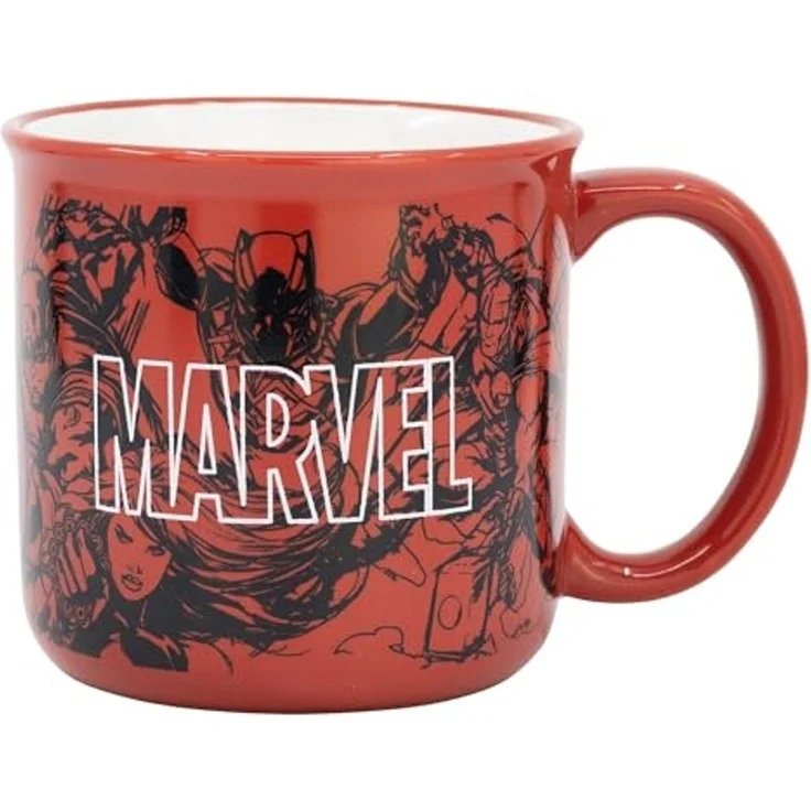 Tasse mit Marvel Motiv 400 ml aus Keramik 14oz – Bild 1