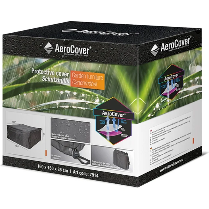 Pacific Lifestyle 18-C-7914 Gartenset Aerocover, Anthrazit – Bild 3