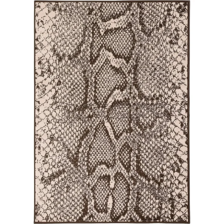 Pergamon Designteppich Designer Teppich Samba Schlangen Tiermuster, Rechteckig, Höhe: 13 mm – Bild 2