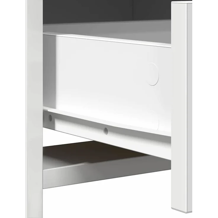 vidaXL Hochboard mit Schubladen Weiß 40 x 41 x 135 cm Holzwerkstoff 865046 – Bild 10